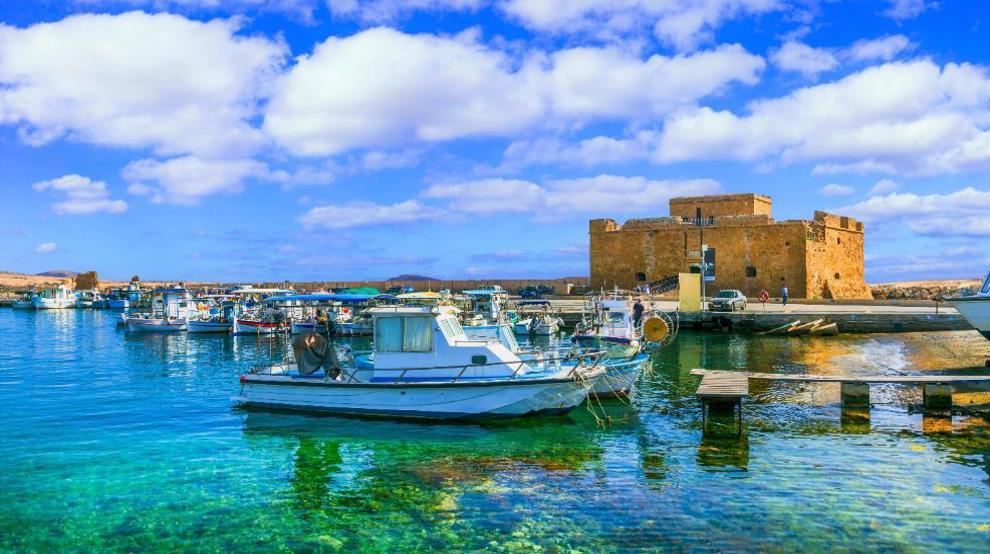 Paphos harbour, Cyprus